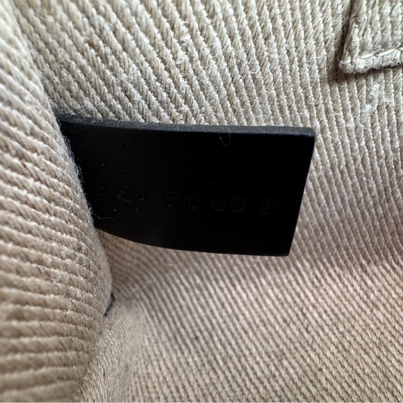 CHLOE
x High Summer Woody Medium Tote Bag in Bandana Embroidered Denim - Picture 5 of 6